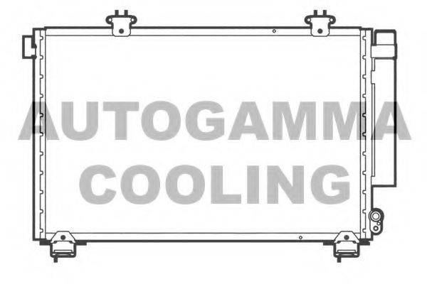 AUTOGAMMA 105898 Конденсатор, кондиціонер