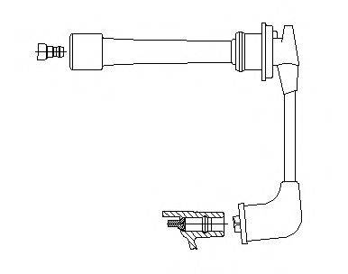 BREMI 6A8522 Провід запалювання