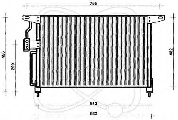 ELECTRO AUTO 30O0026 Конденсатор, кондиціонер