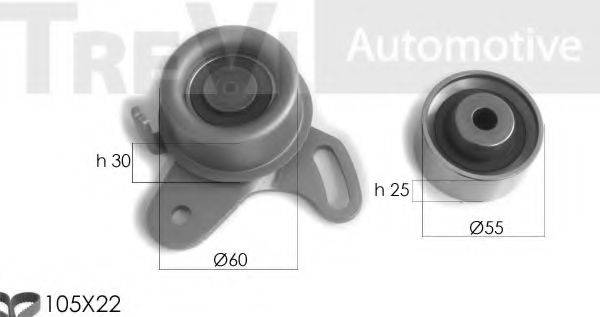 TREVI AUTOMOTIVE KD1335 Комплект ременя ГРМ