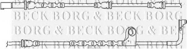 BORG & BECK BWL3033 Сигнализатор, износ тормозных колодок