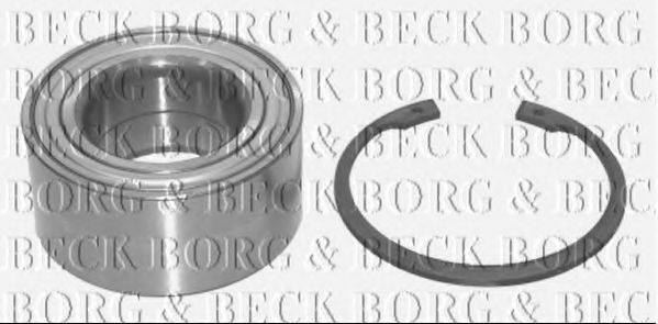 Комплект подшипника ступицы колеса BORG & BECK BWK376
