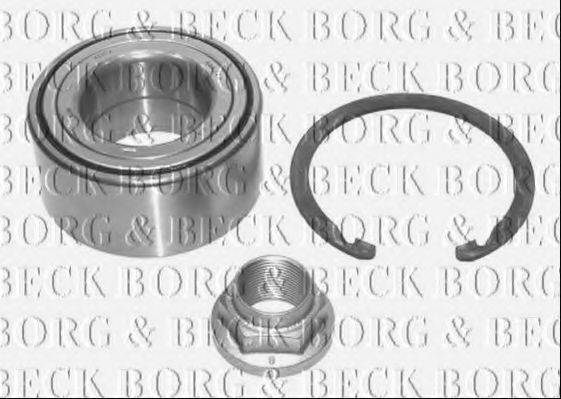 BORG & BECK BWK935 Комплект підшипника ступиці колеса