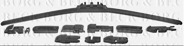 BORG & BECK BW21F Щітка склоочисника