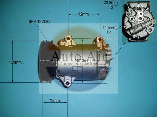 Компресор, кондиціонер AUTO AIR GLOUCESTER 14-1111P