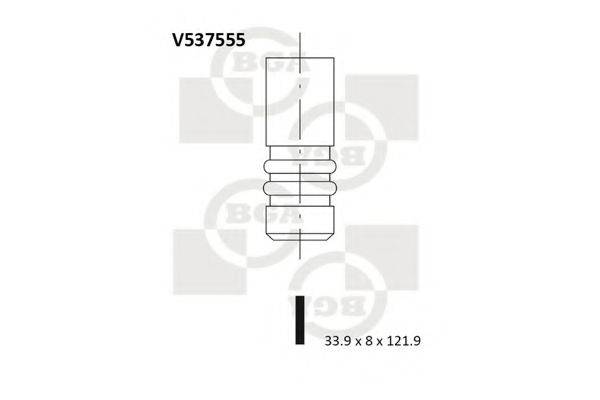 Выпускной клапан BGA V537555