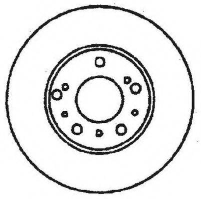 Тормозной диск JURID 561532JC
