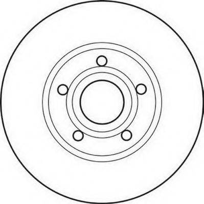 гальмівний диск JURID 561547J
