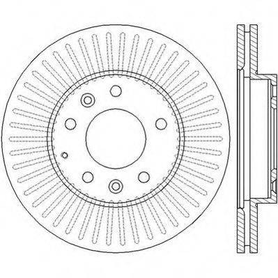 JURID 562446J гальмівний диск