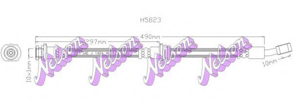BROVEX-NELSON H5823 Тормозной шланг
