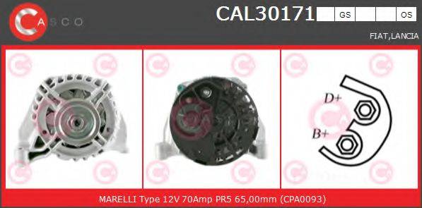 Генератор CASCO CAL30171OS