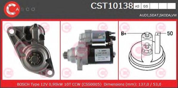 CASCO CST10138AS Стартер