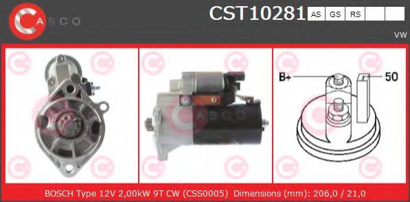 Стартер CASCO CST10281GS