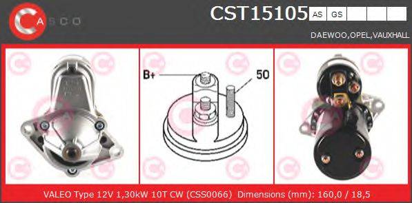 CASCO CST15105AS Стартер