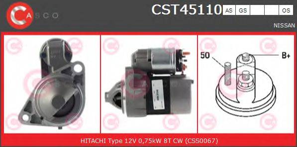 Стартер CASCO CST45110GS