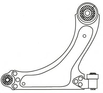 FRAP 2742 Рычаг независимой подвески колеса, подвеска колеса