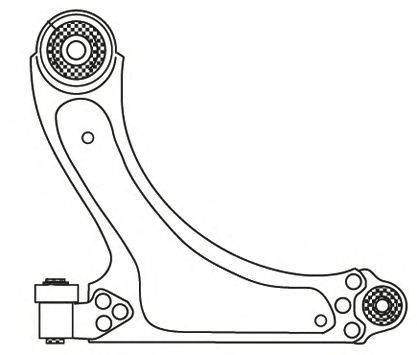 FRAP 2743 Рычаг независимой подвески колеса, подвеска колеса