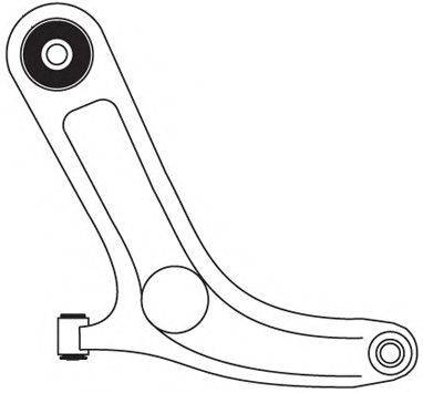 FRAP 4162 Несучий / напрямний шарнір