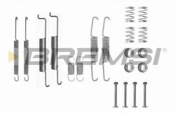 BREMSI SK0597 Комплектующие, тормозная колодка