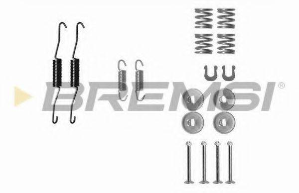 BREMSI SK0778 Комплектуючі, гальмівна колодка