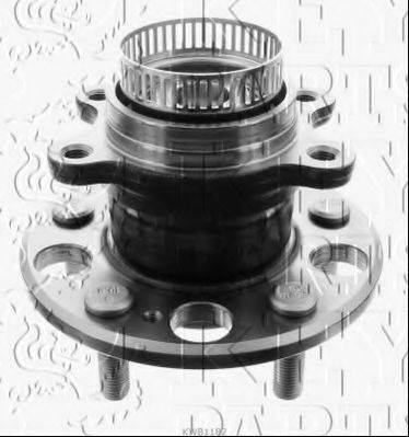 KEY PARTS KWB1182 Комплект підшипника ступиці колеса