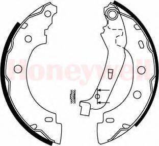 BENDIX 362363B Комплект гальмівних колодок