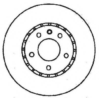 BENDIX 561405B гальмівний диск