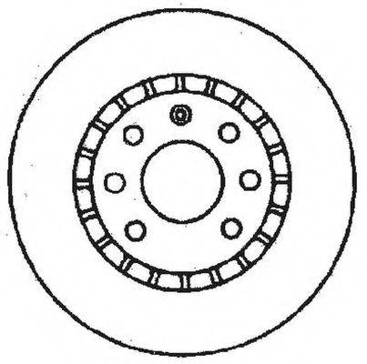 гальмівний диск BENDIX 561488BC