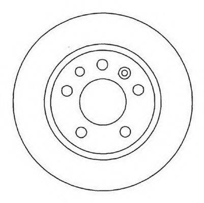 гальмівний диск BENDIX 561962B