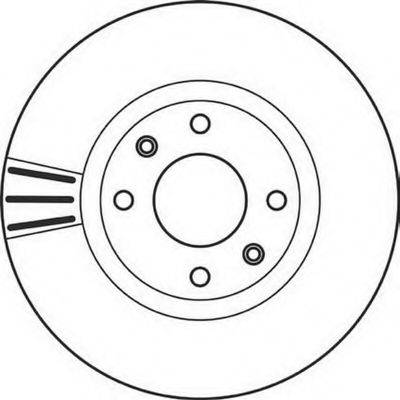 гальмівний диск BENDIX 562129B