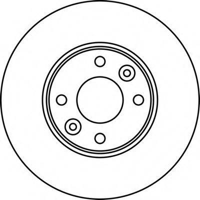 гальмівний диск BENDIX 562230BC