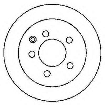 гальмівний диск BENDIX 562280B