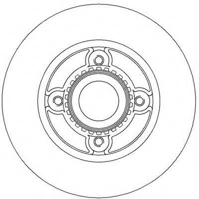 BENDIX 562367B гальмівний диск