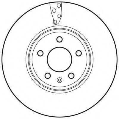 BENDIX 562466B гальмівний диск