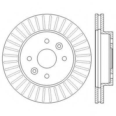 BENDIX 562557BC гальмівний диск