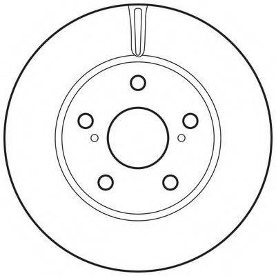 BENDIX 562736BC гальмівний диск