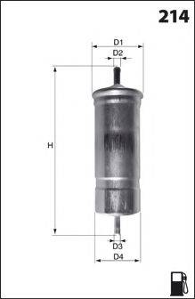 LUCAS FILTERS LFPF013 Паливний фільтр