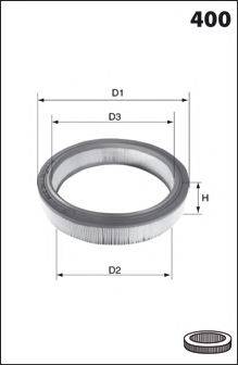 LUCAS FILTERS LFAF127 Воздушный фильтр