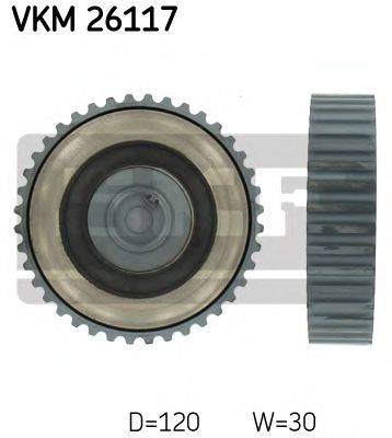 SKF VKM26117 Паразитний / Провідний ролик, зубчастий ремінь