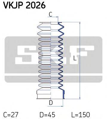 SKF VKJP2026 Комплект пильника, рульове управління