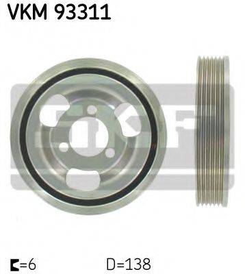 SKF VKM93311 Ремінний шків, колінчастий вал