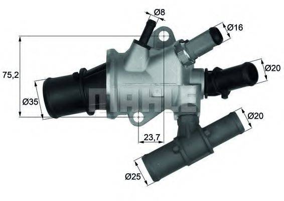 BEHR TI16888 Термостат, що охолоджує рідину