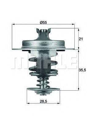 BEHR TX6783D Термостат, що охолоджує рідину