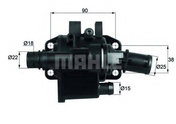 BEHR TH4283 Термостат, що охолоджує рідину