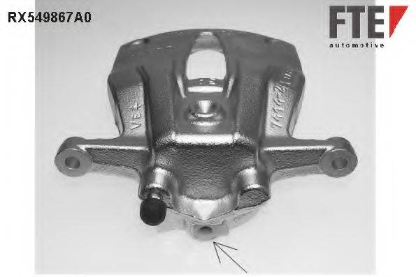 FTE RX549867A0 гальмівний супорт