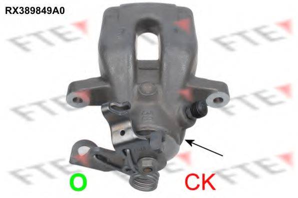 FTE RX389849A0 гальмівний супорт