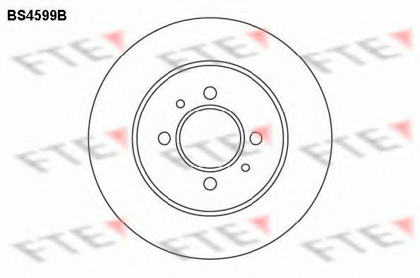 FTE BS4599B гальмівний диск