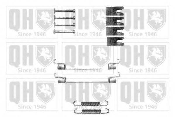 Комплектуючі, гальмівна колодка QUINTON HAZELL BFK462