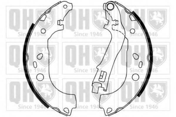 Комплект гальмівних колодок QUINTON HAZELL BS1170