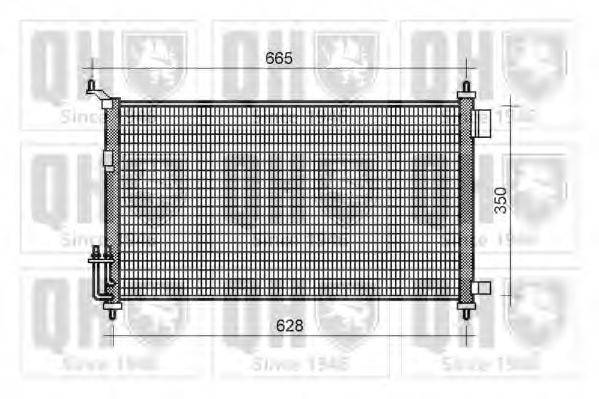 Конденсатор, кондиціонер QUINTON HAZELL QCN365